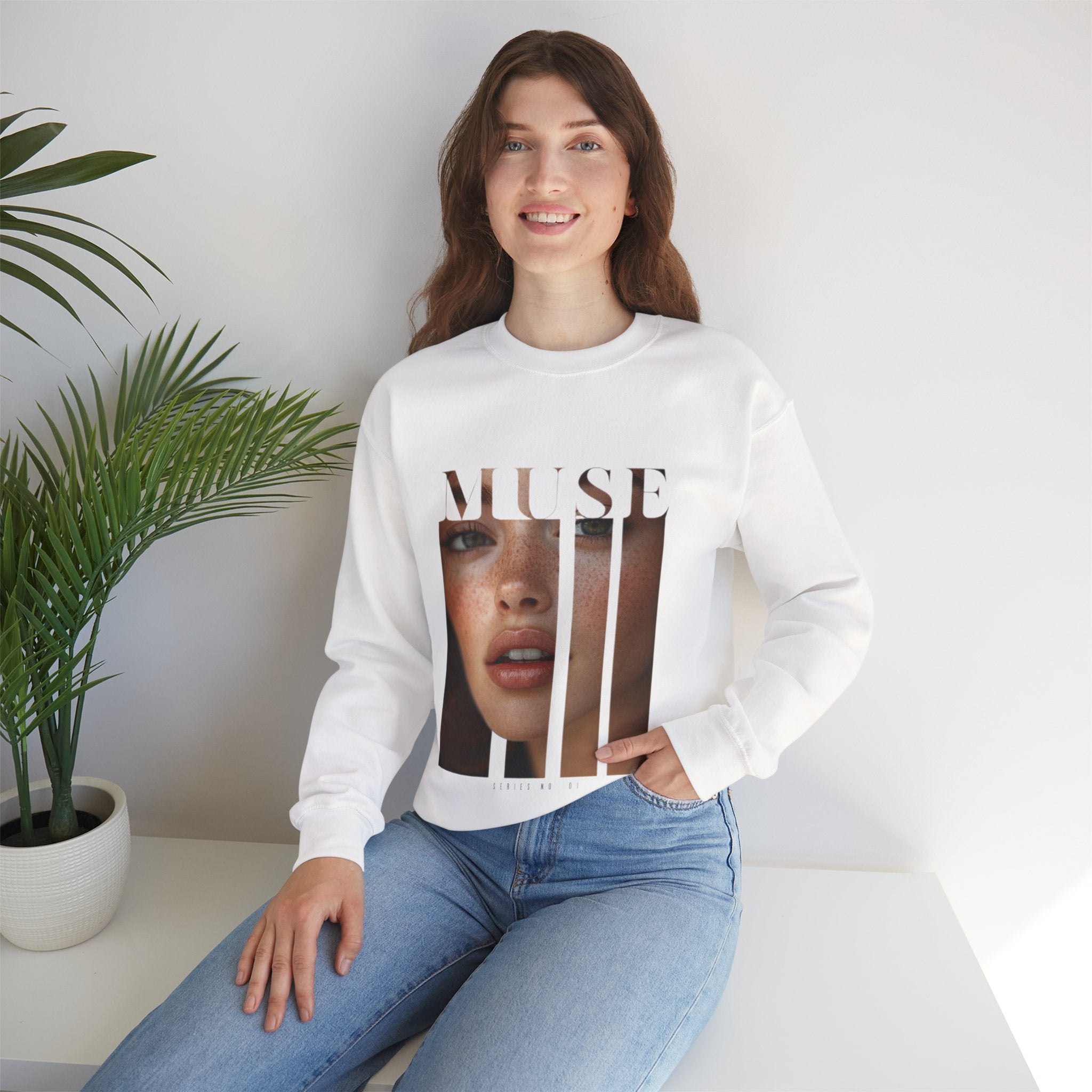 Portrait Crewneck Sweatshirt