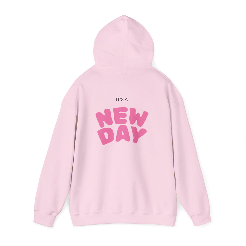 Kawaii Peach Cat Hoodie — Cute Pastel Cat Eating Peach Graphic Sweatshirt