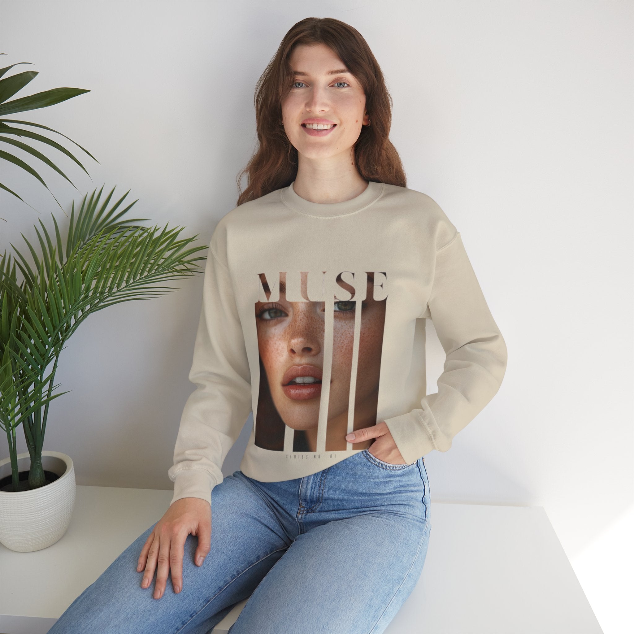 Portrait Crewneck Sweatshirt